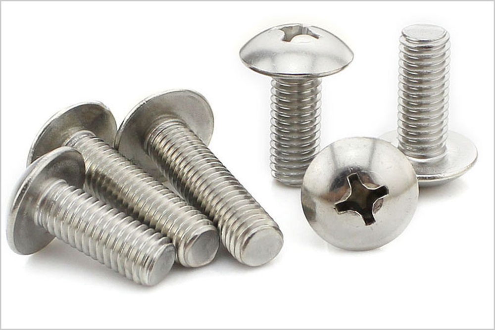 Mushroom Head Screw Manufacturer in India – AN Fasteners
